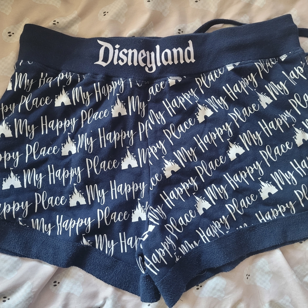 Disney Navy Blue Women's Shorts